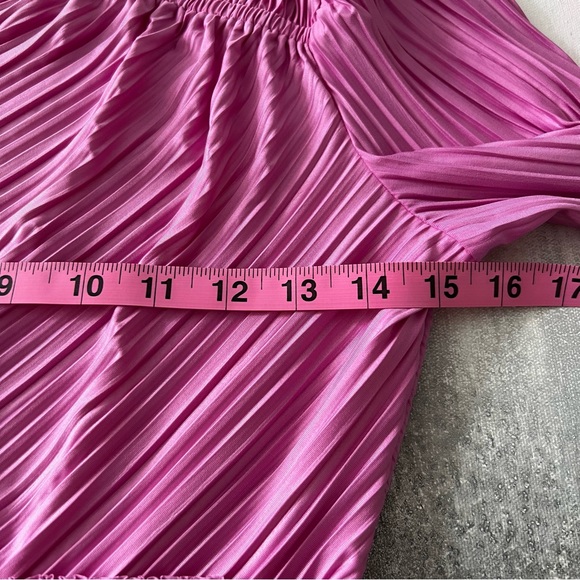 Bailey/44 Pink Long Sleeve Party/Cocktail Top with Bell Sleeves - Picture 6 of 8